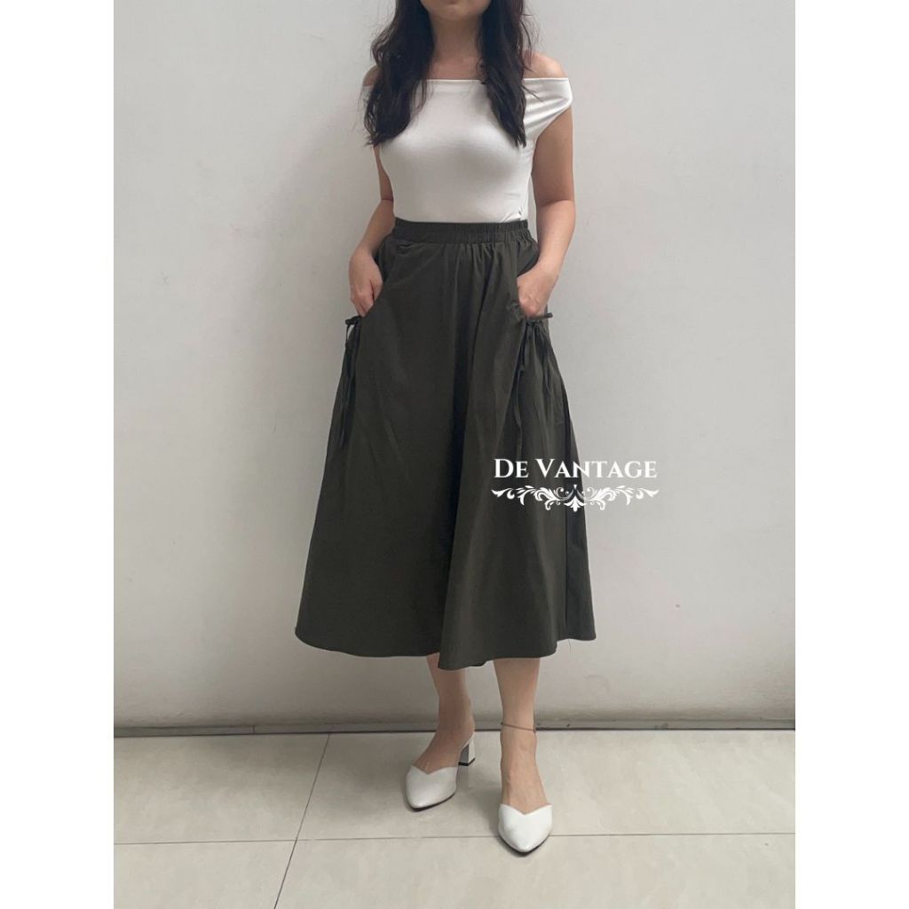 CILLA - Rok Midi Cargo - De Vantage