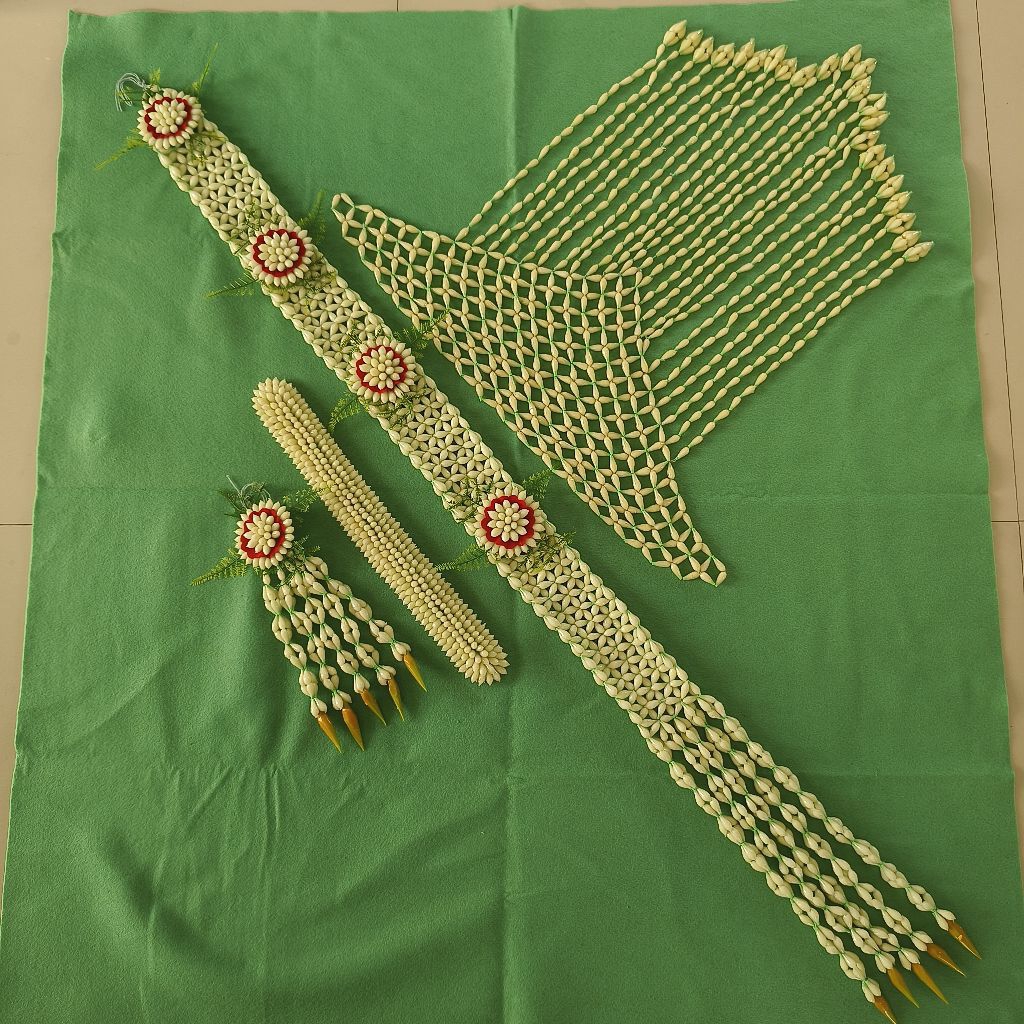 melati sultan Cahya Dewi set solo putri melati jawa  premium tampak seperti asli