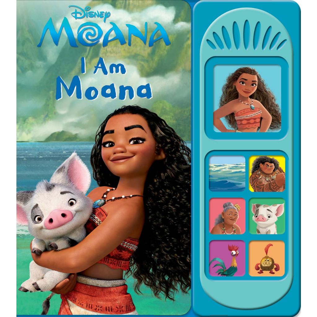 Disney Moana - I Am Moana Little Sound Book - PI Kids (Disney Moana