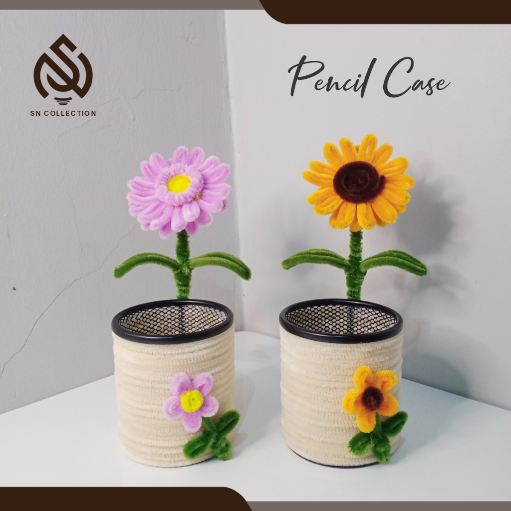 Tempat Pencil Meja Belajar | Tempat Pulpen Meja Kantor | Tempat Pena Meja Aesthetic