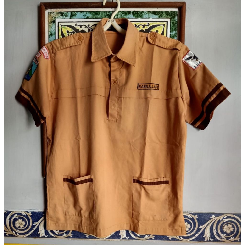 KD450 seragam pramuka cewek preloved