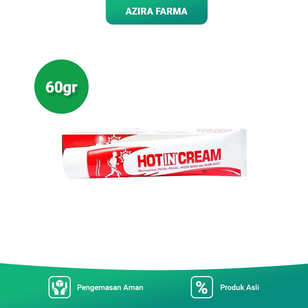 Hot in cream tube 60gr