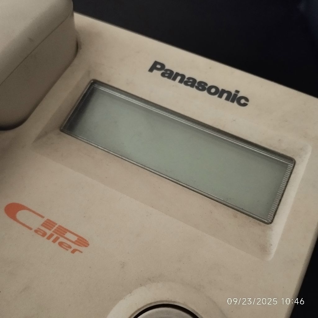 PANASONIC KX-TSC11MXW Telepon Rumah Kantor CID Caller Bekas Normal