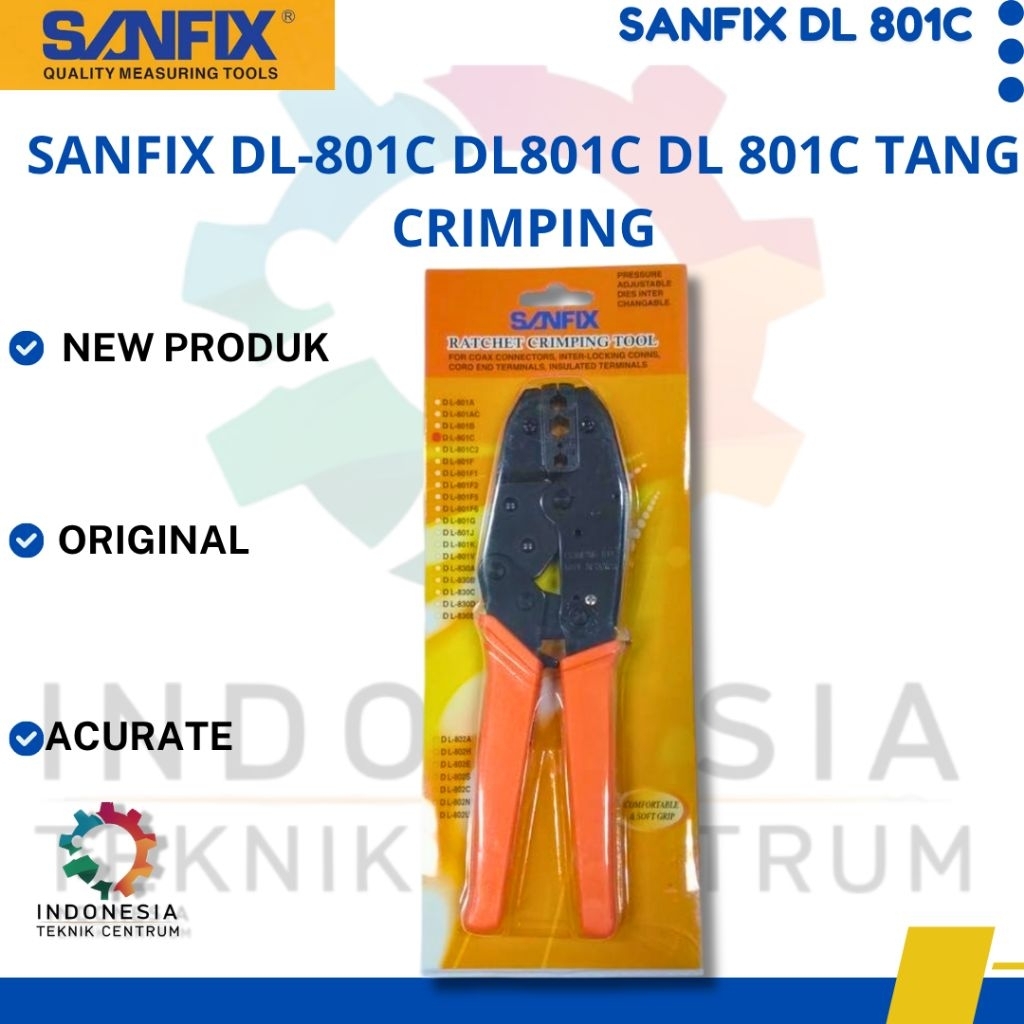 SANFIX DL-801C DL801C DL 801C Tang Crimping