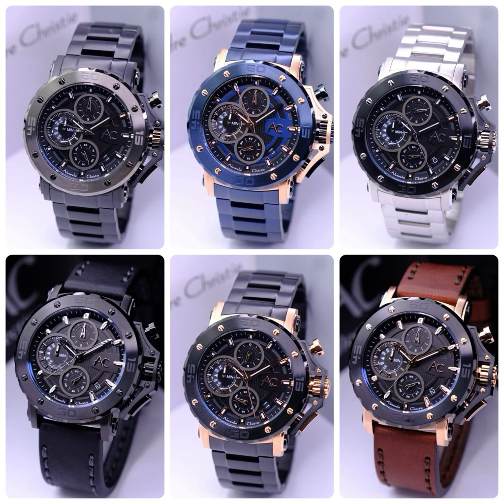 Jam Tangan Pria Alexandre Christie Ac 9205 Alexandre Christie Ac9205