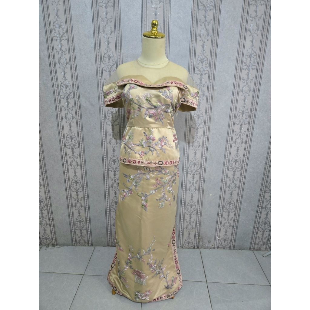 Cheongsam set / baju pesta china / qipao