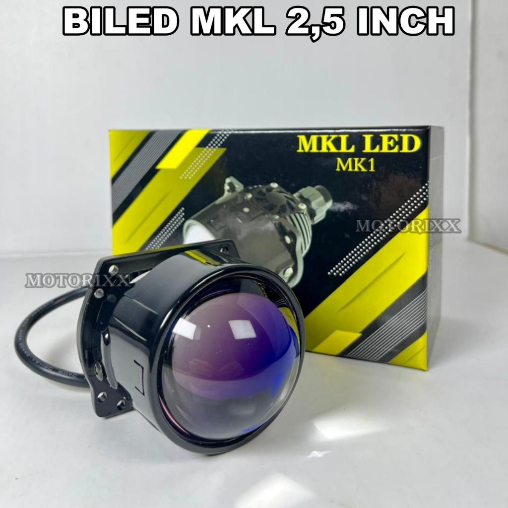 Biled dana pelajar Projector MKL 2,5 Inch Bluelens MKL Gen 1 Gen 2 Flat Cut Off 60 WATT Original MKL