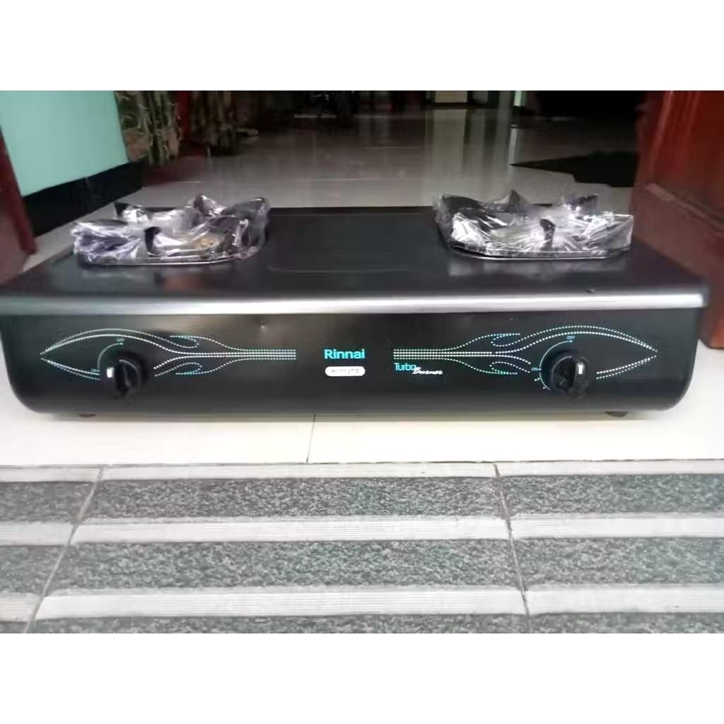 KOMPOR GAS 2 TUNGKU RINNAI TIPE 712 GRANDE JUMBO rekondisi