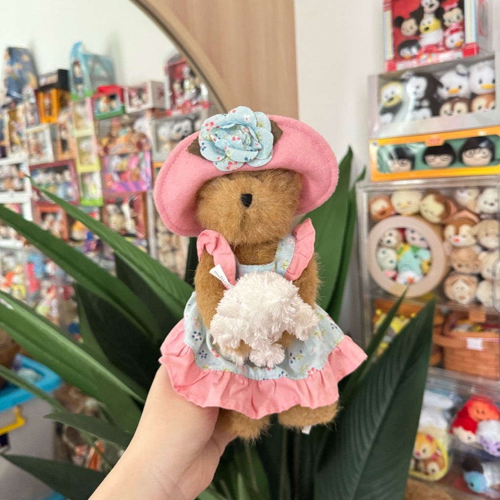 Boyds Teddy Bear Bawa Anak RARE / boneka beruang