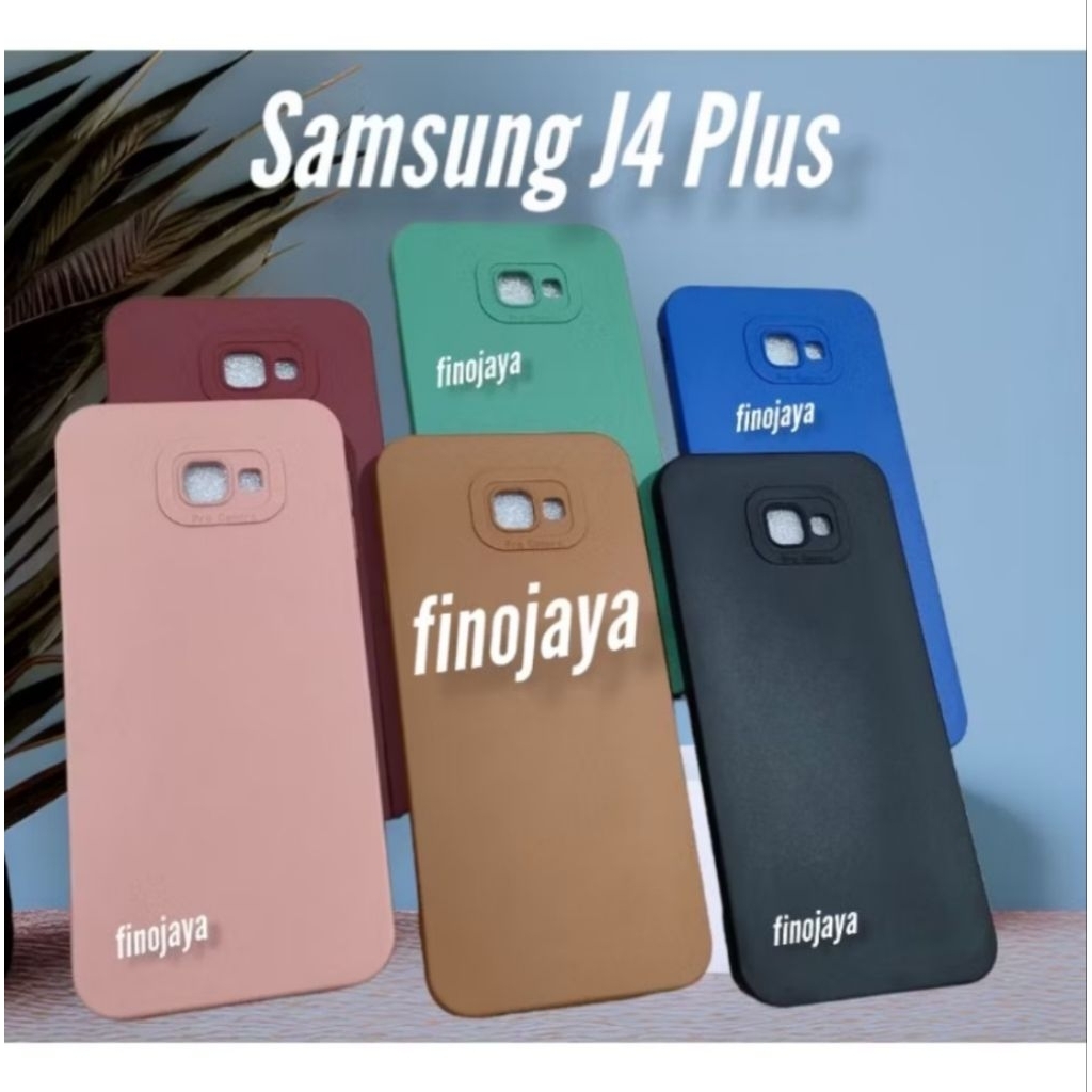 Soft Case Samsung J4 Plus J4 Core Silikon Casing Case Macaron Pro