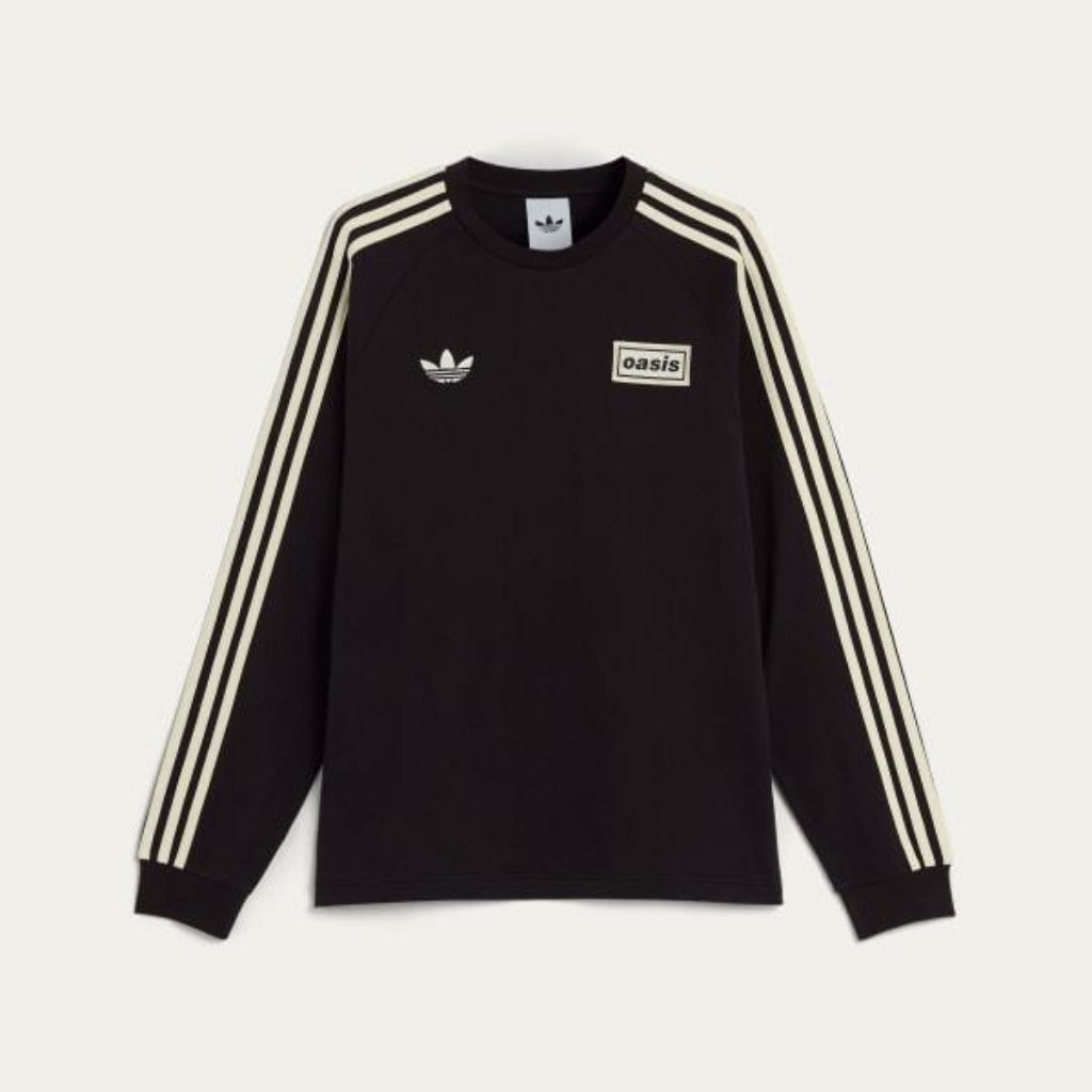 Adidas X Oasis Long Sleeve Black White Tour 2025 100% Original