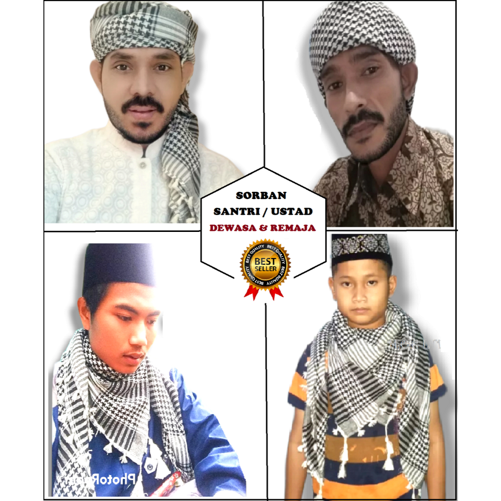 Sorban Palestina Ronce Premium Suvenir Ibadah || Surban Haji || Serban Umroh