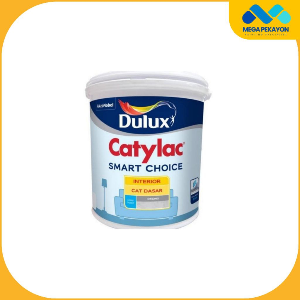 Cat Dasar Dulux Murah 4kg - Dulux Catylac Smart Choice Interior Cat Dasar Dinding Paling Murah