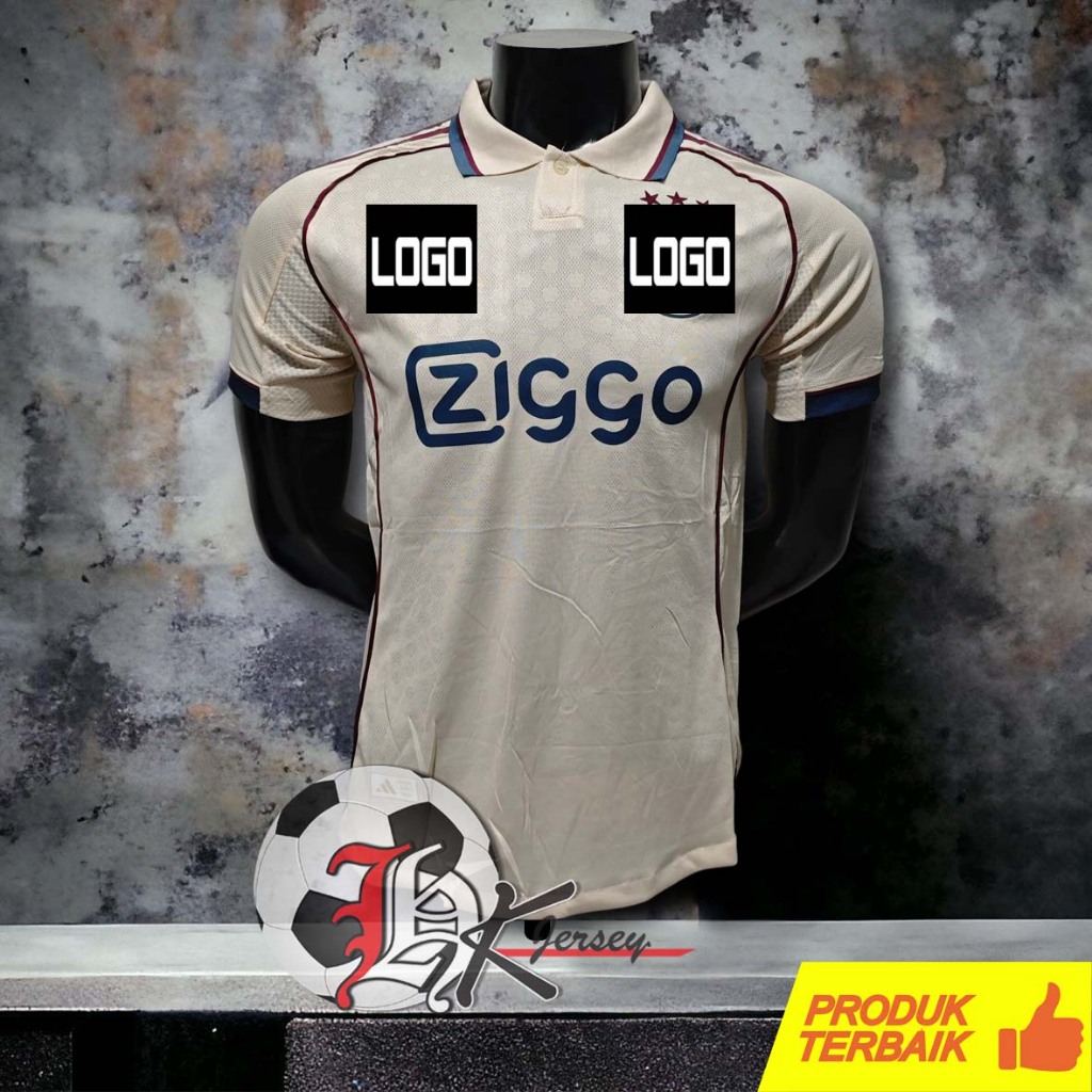 JERSEY BOLA AJAX 3RD PLAYER ISSUE 2025/2026