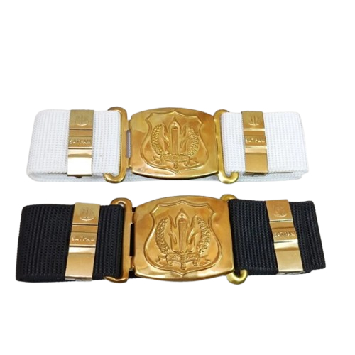 KOPEL PDL SATPAM KUNINGAN PUTIH DAN HITAM