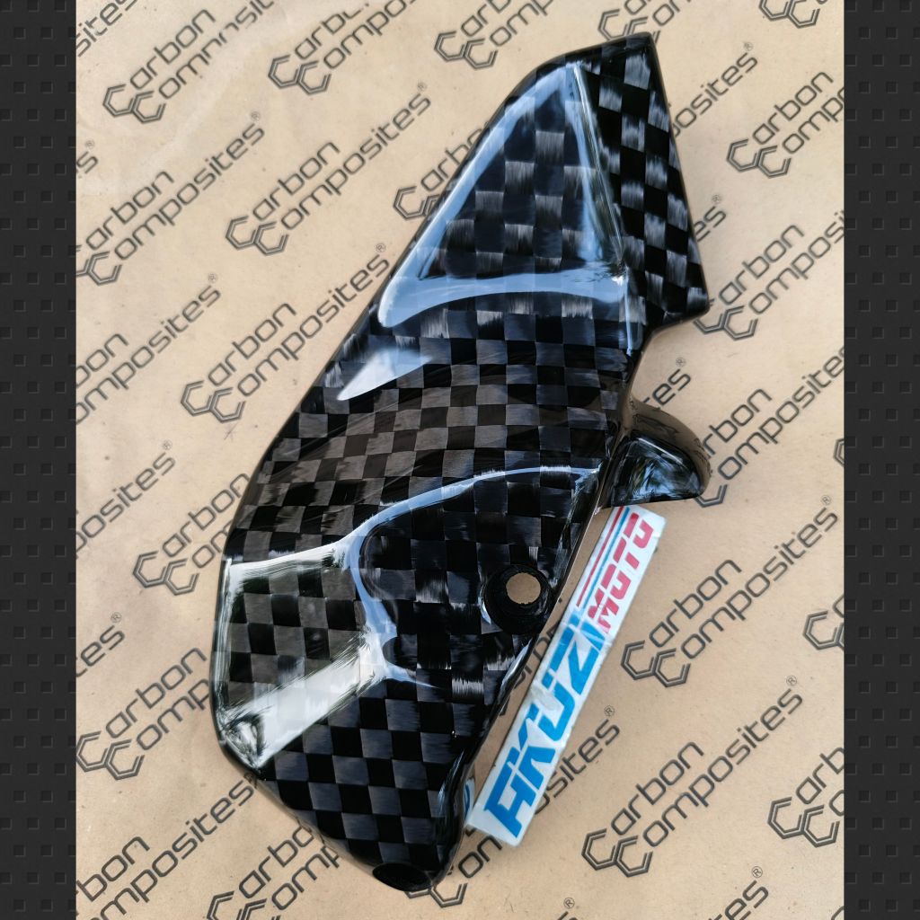Airduct Cover Tutup CVT SCOOPY BEAT KARBU Carbon Kevlar