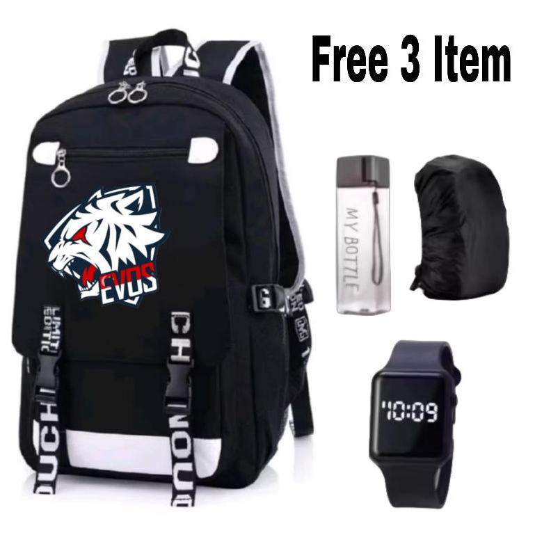 Tas Sekolah EVOS Esports Keren-Tas Ransel Anak Cowok EVOS