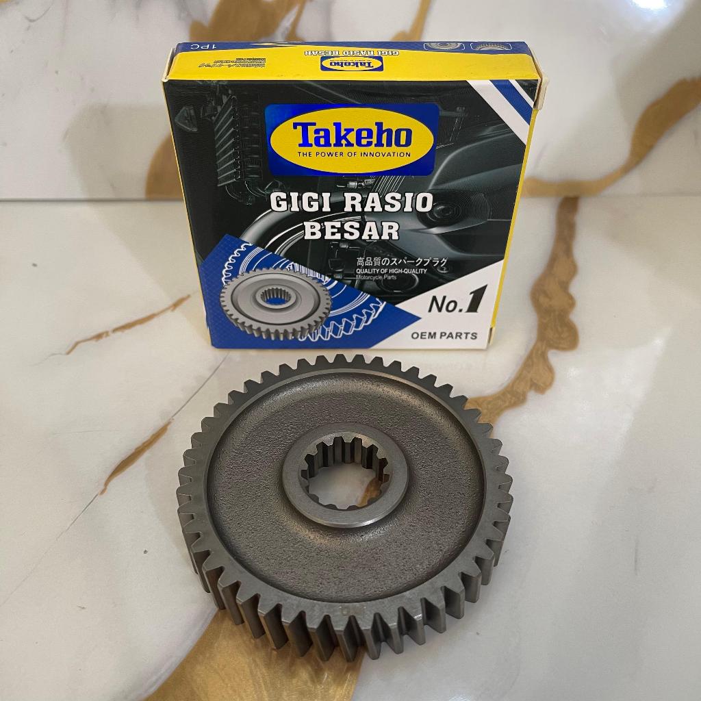 GIGI RASIO BESAR/WHEEL GEAR SPIN 125 (24371-46G10-000) (TAKEHO)