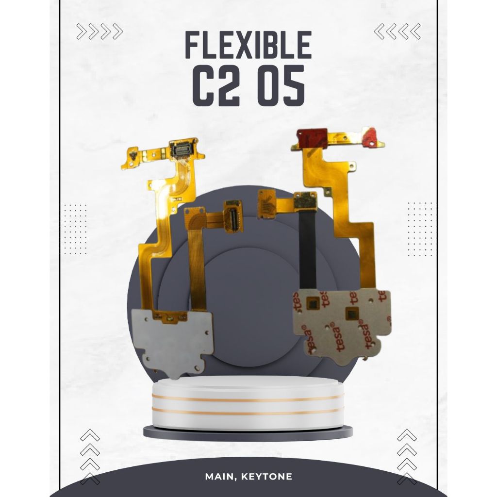 flexible nokia c2 05 slide flexi nok c2-05 ori copy