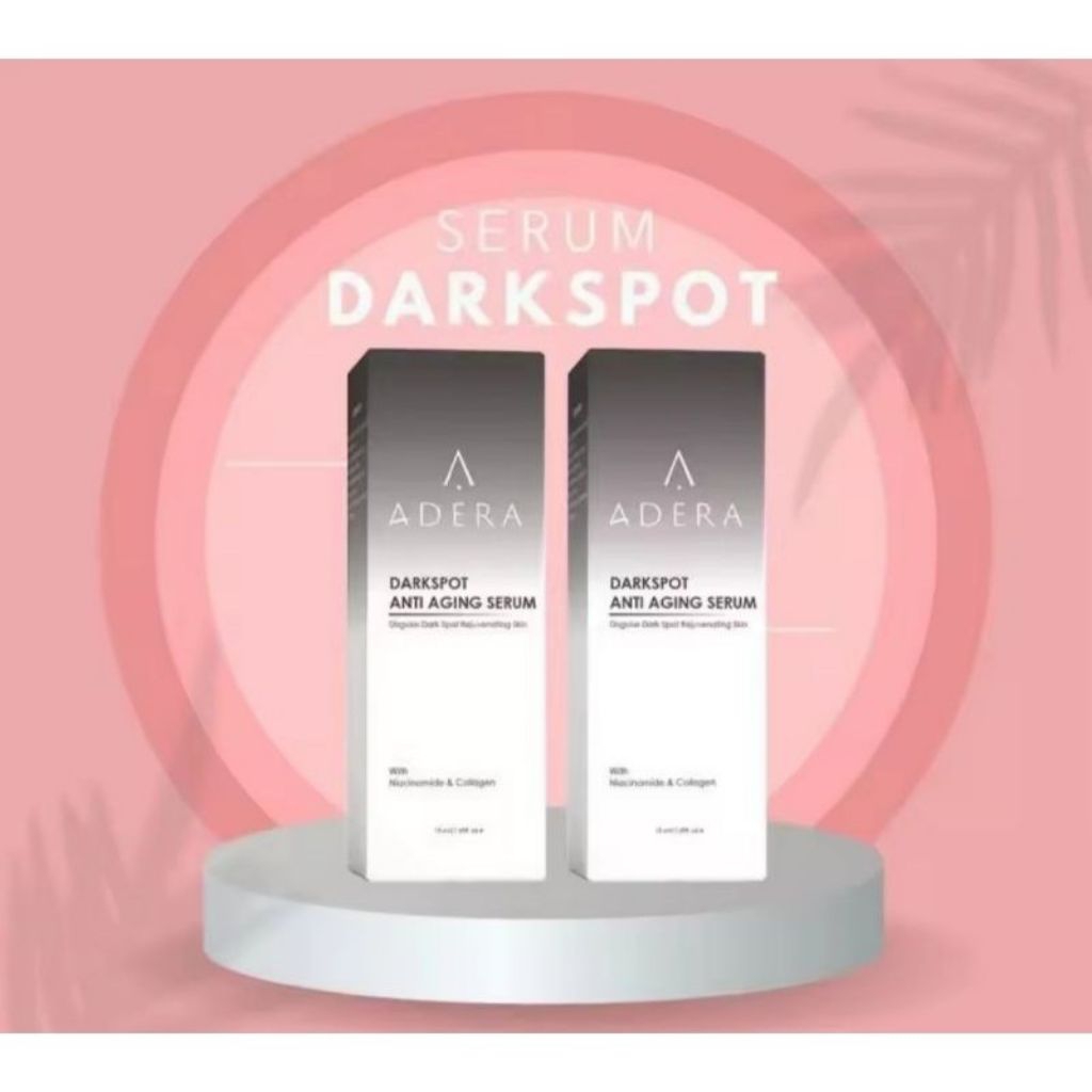 ADERA DARKSPOT SERUM ANTI AGING - FLEK HITAM & KERUTAN PENGHILANG JERAWAT & BEKAS JERAWAT ( ADERA DA
