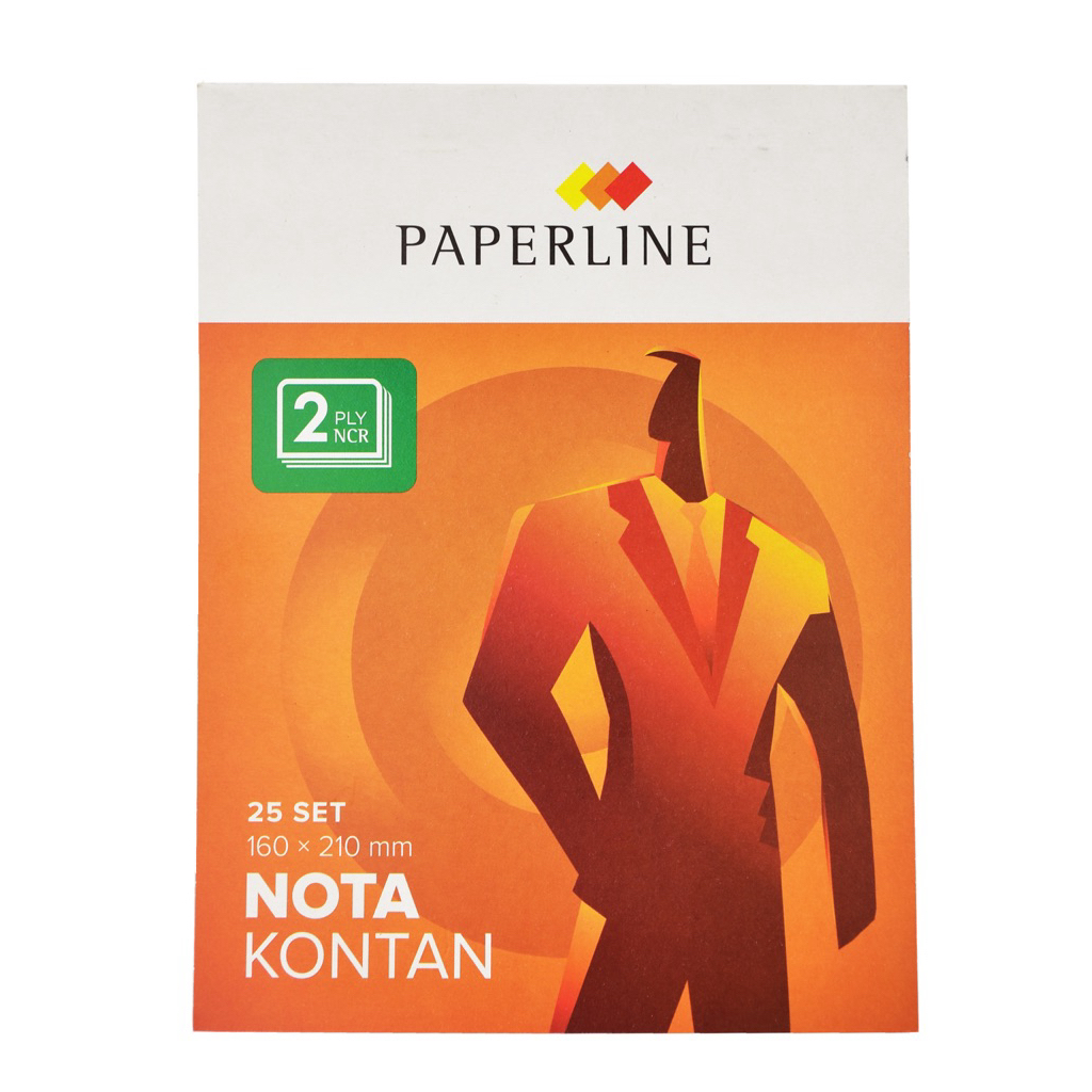 Paperline Nota Kontan 2 Ply NCR 25 Set 160x210mm