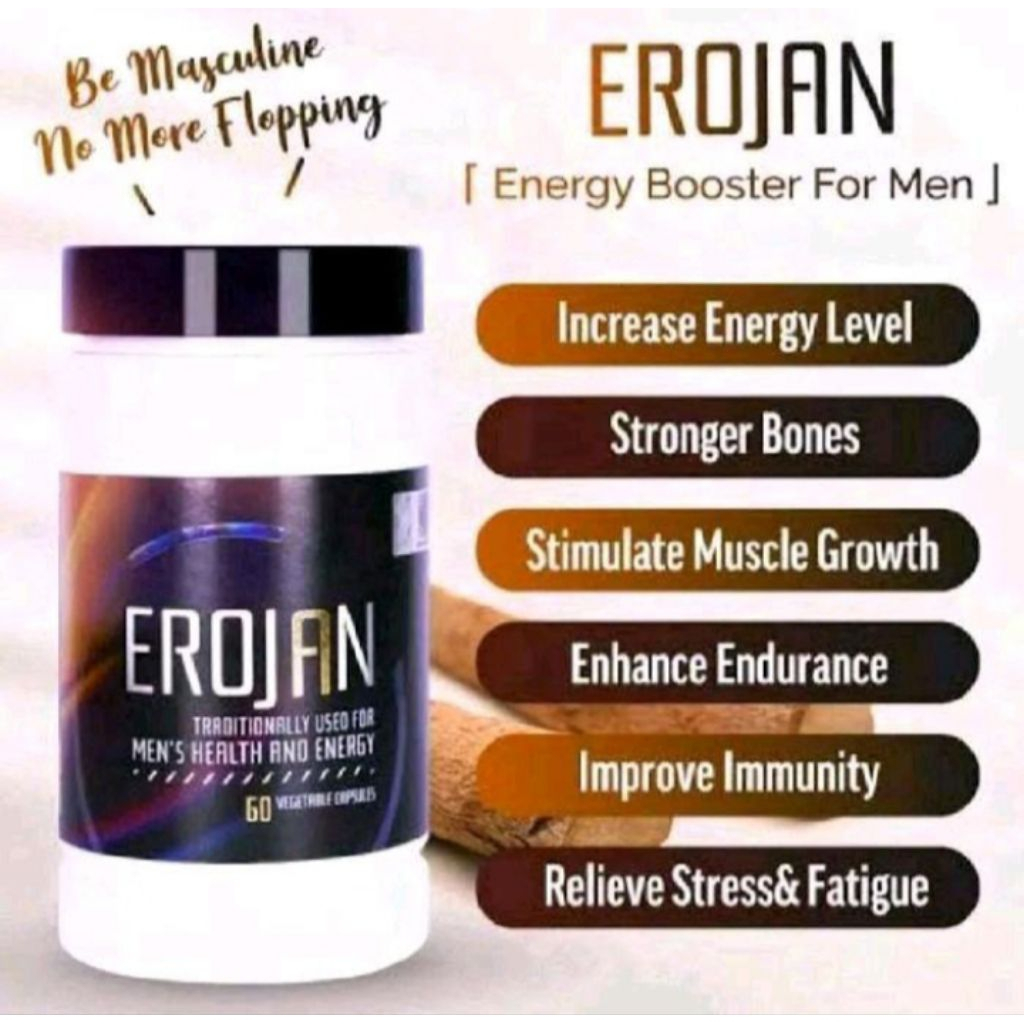 Erojan Wellous Suplemen Testosterone Booster Pria Ampuh Original