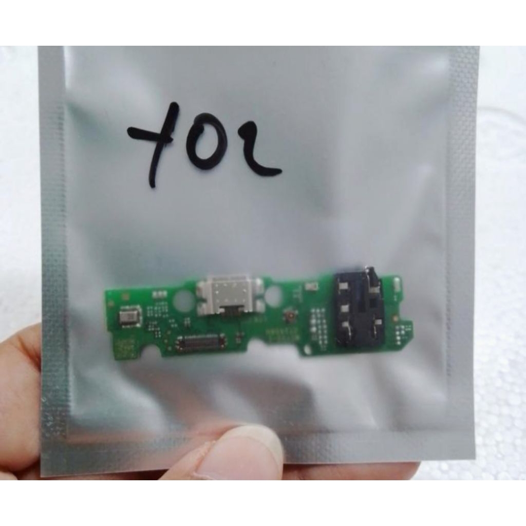 papan cas konektor Vivo Y02 - fleksibel konektor cas Vivo Y02 - flexible charger Vivo Y02