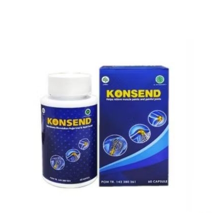 KONSEND Konsend Obat Herbal Asam Urat/ Atasi Persendian Asli Original Sedia Artropant Artriblock