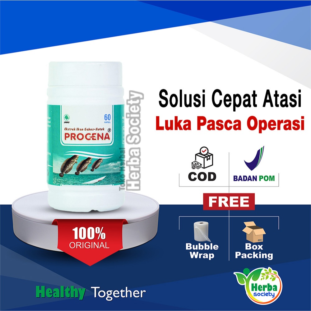 OBAT LUKA PASCA OPERASI PROCENA Ekstarak Ikan Gabus Obat Luka Pasca Operasi Caesar Luka Diabetes