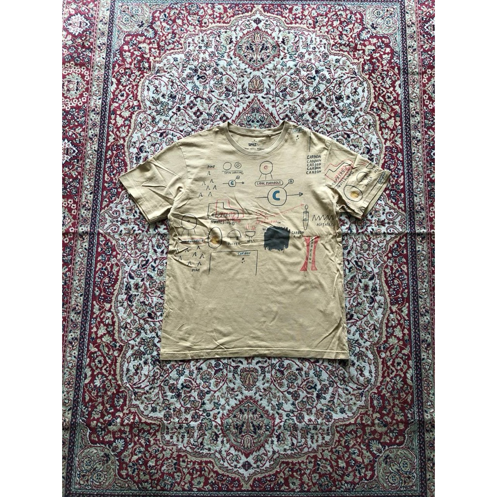 Kaos Uniqlo UT x JEAN  MICHEL BASQUIAT tshirt HG746