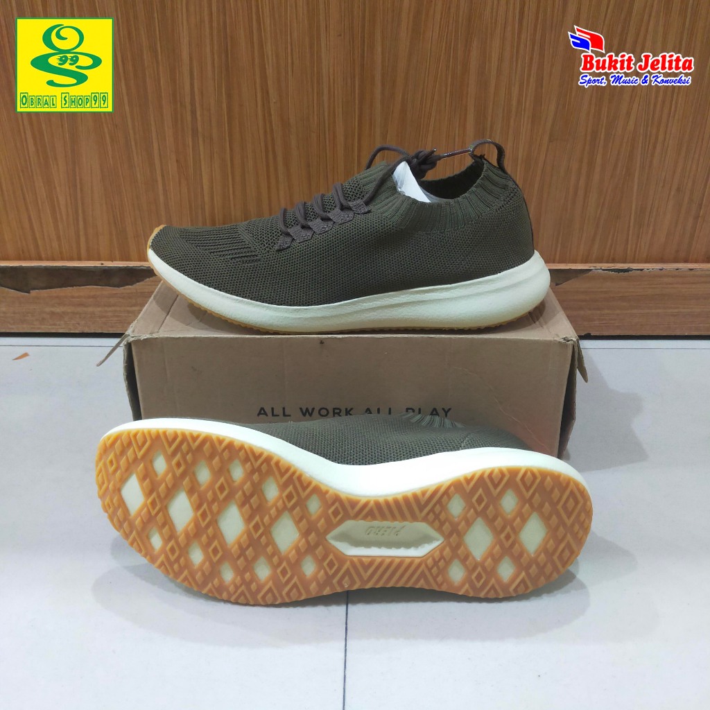 SEPATU LARI PIERO TERRASOCKS EVO OLIVE ORIGINAL