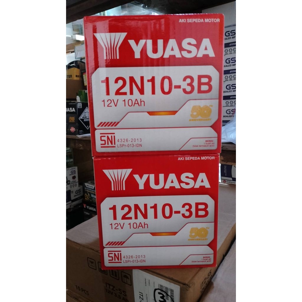 Aki yuasa untuk motor TOSSA