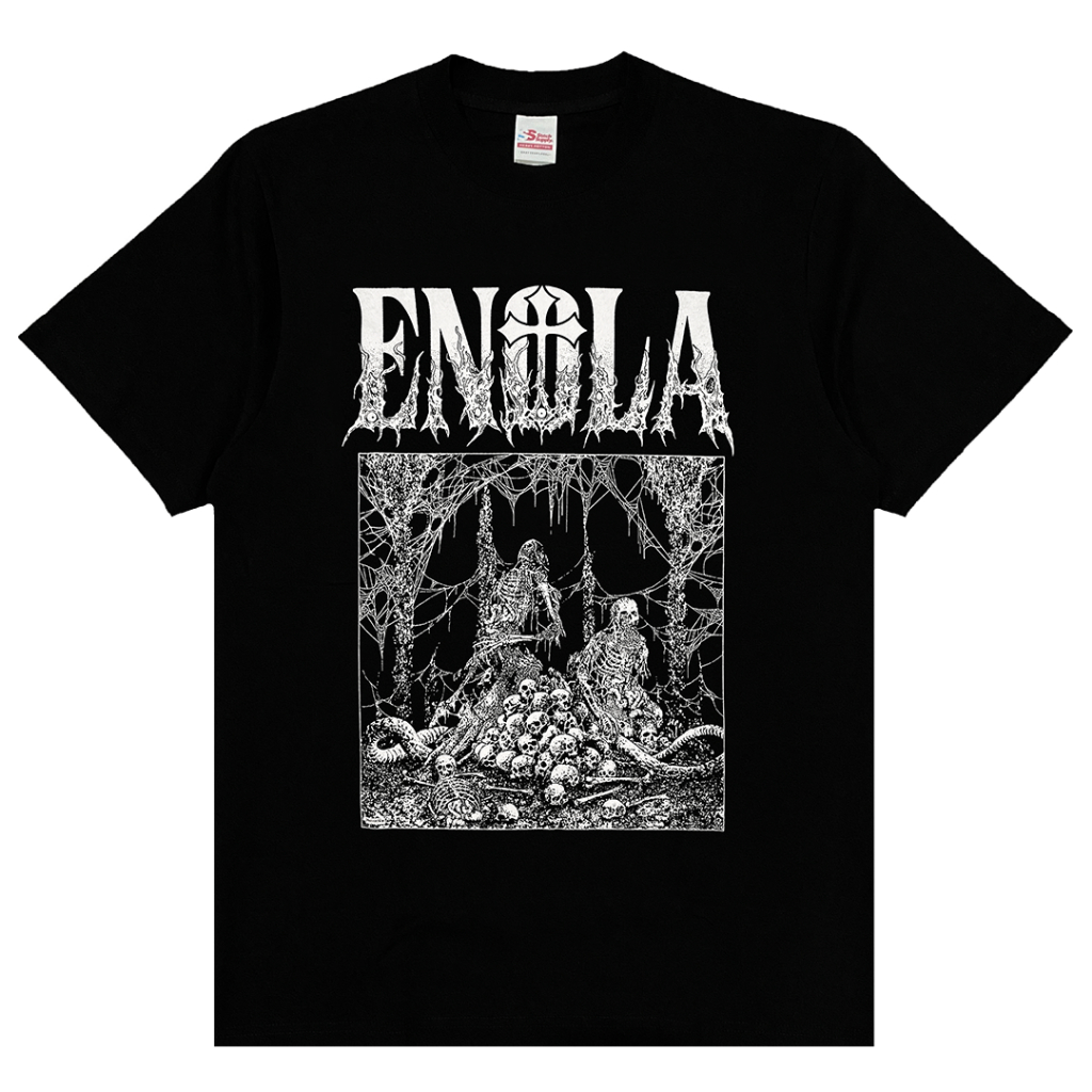 Tshirt ENOLA - DOES ANYONE ELSE Black | Enola Official Merchandise