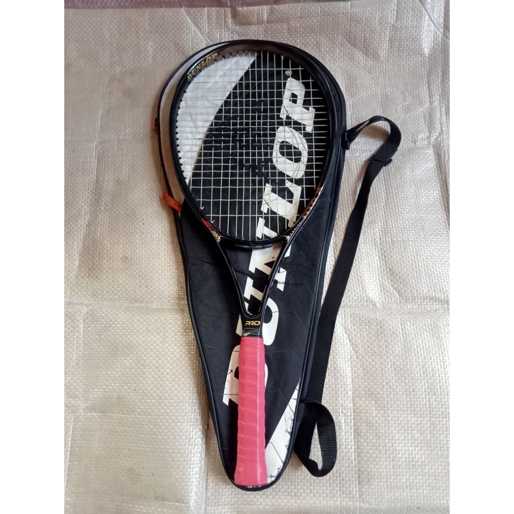 RAKET TENIS DUNLOP BLACK MAX PRO ORIGINAL SECOND