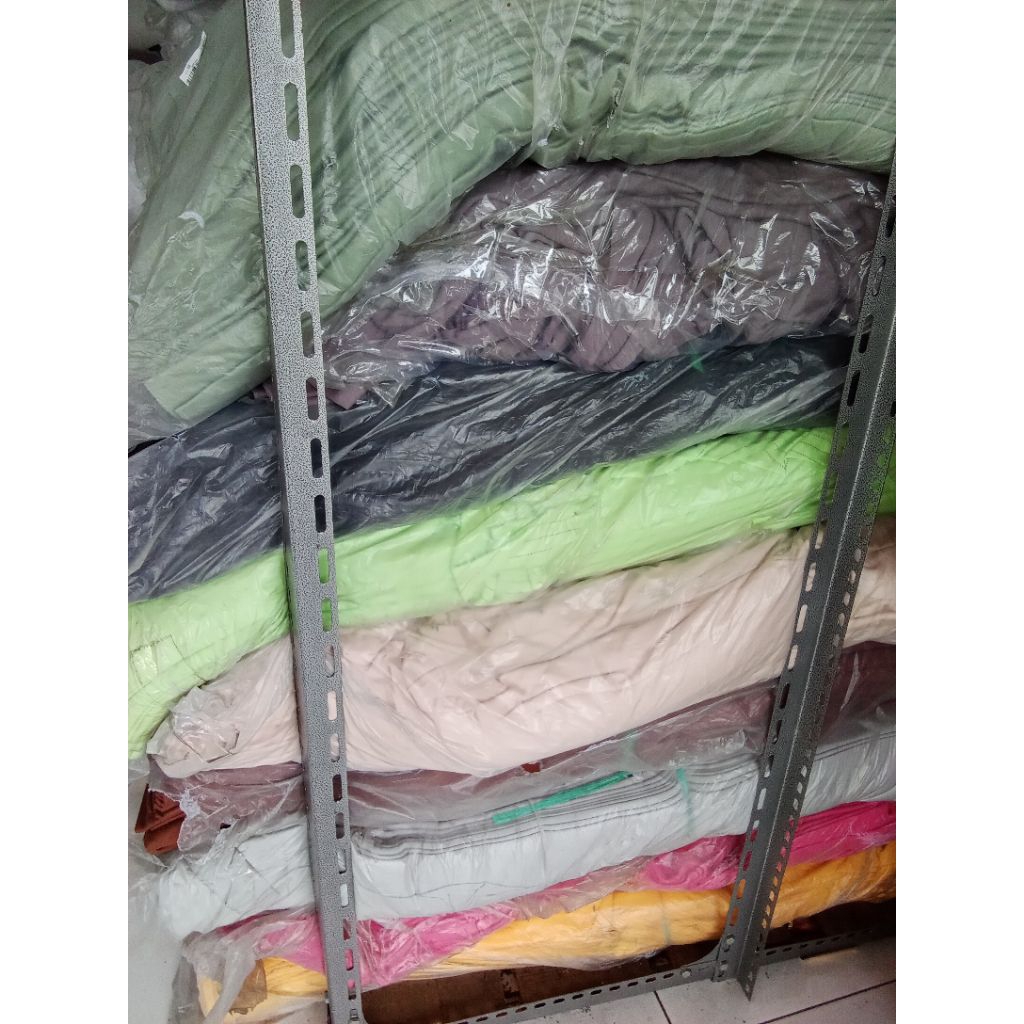 kain bahan PE bahan kaos PE kain kaos PE Double / Terlaris Termurah [kiloan]