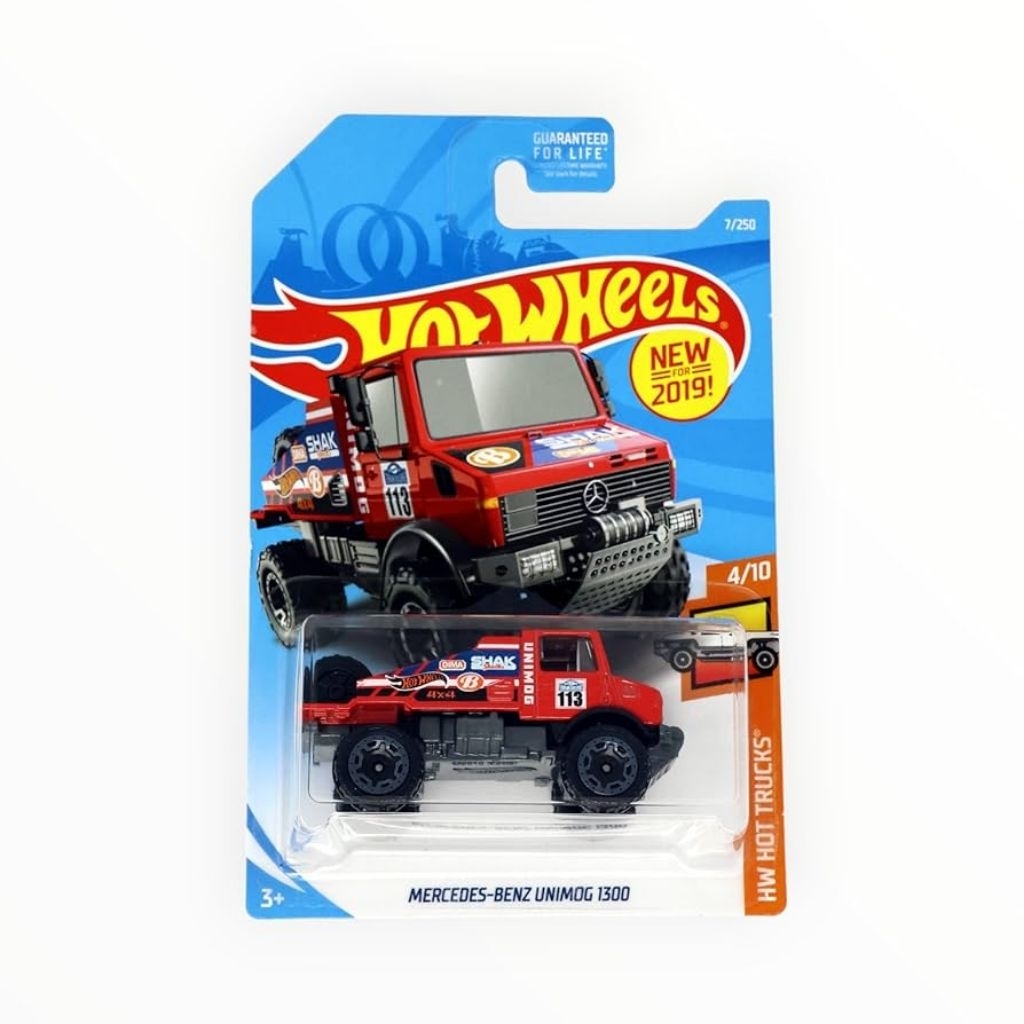 HOT WHEELS MERCEDES-BENZ UNIMOG 1300