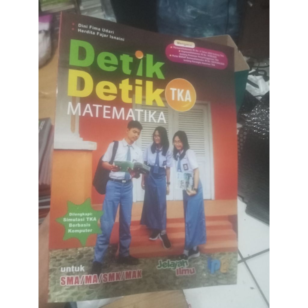 buku siswa detik detik TKA mapel matematika untuk SMA terbaru