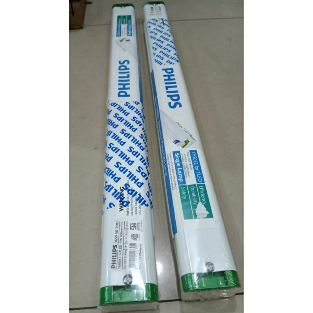 Philips Kap Lampu TL 2x 18 Watt Simbat TMS 012