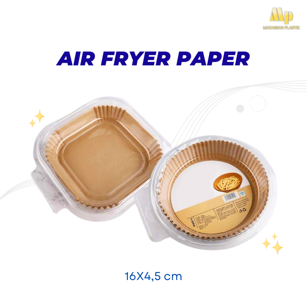 Airfryer Paper / Alas airfryer @50 Pcs
