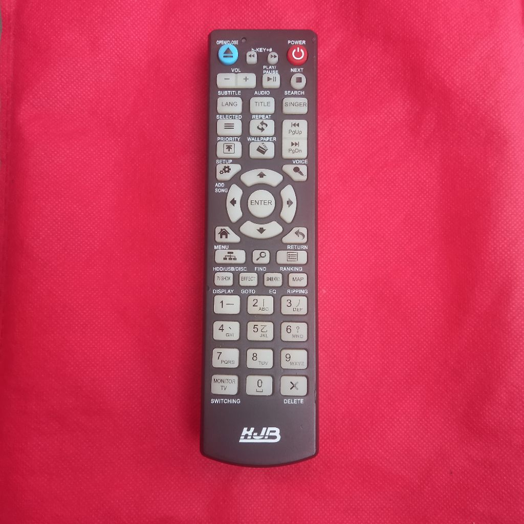 REMOTE DVD KARAOKE KJB ORIGINAL