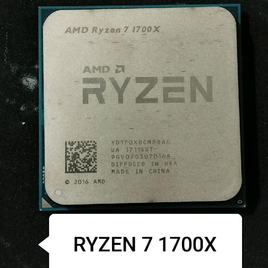 amd ryzen 7 1700X procesor bekas