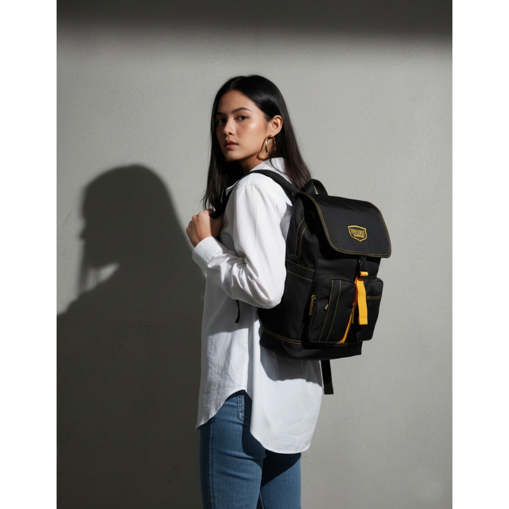 Threerey Backpack - Tas Ransel Tas Punggung ELARA TA90135