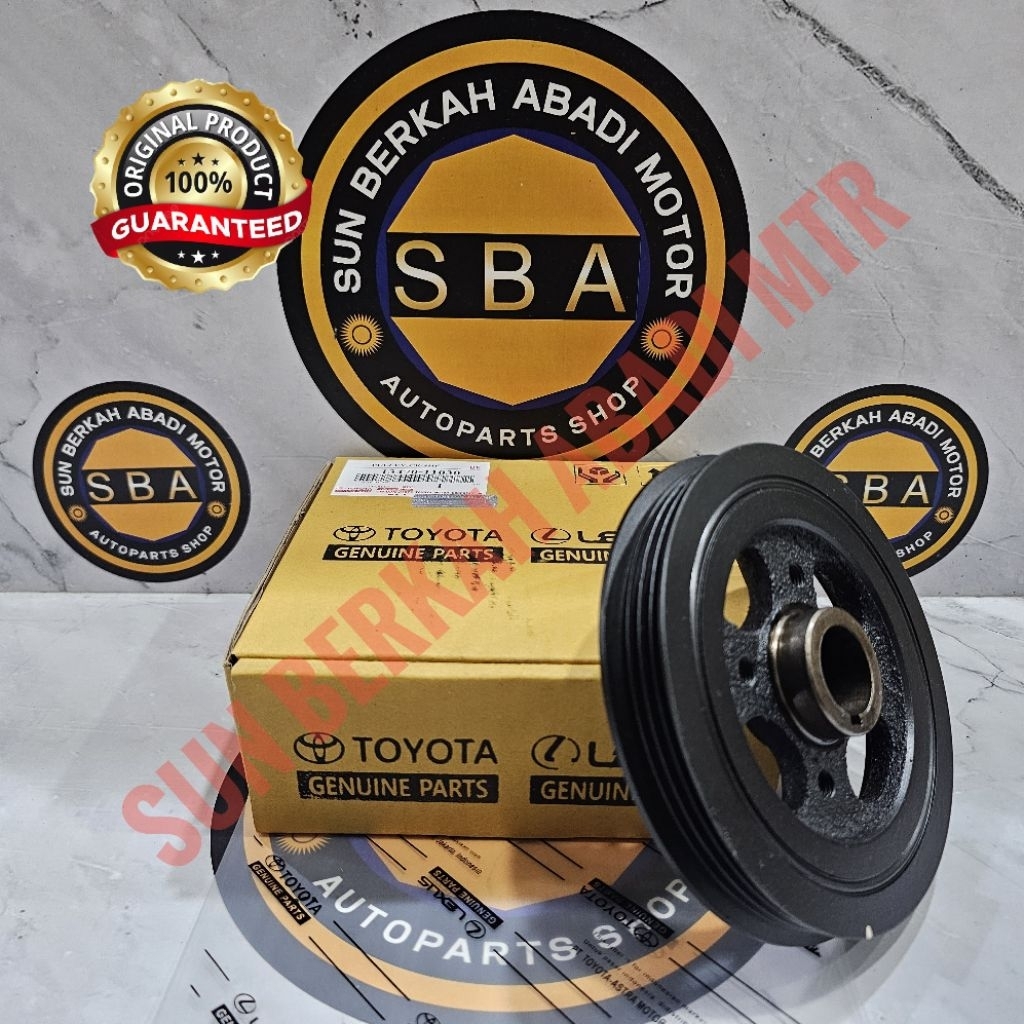 pully kruk as starlet 1300cc ep80 pulley crankshaft starlet 1300 1.3