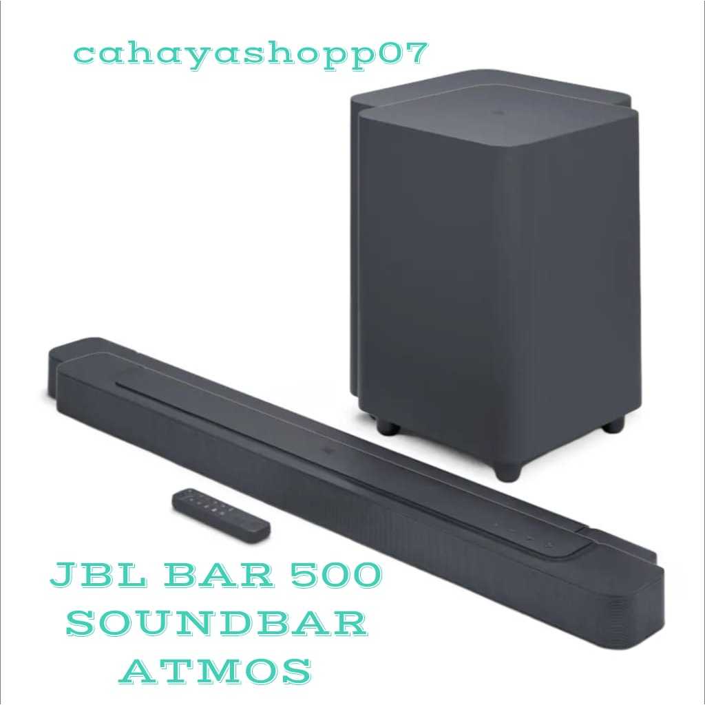 JBL BAR 500 SOUNDBAR ATMOS 5.1 CHANEL ORIGINAL IMS WARRANTY