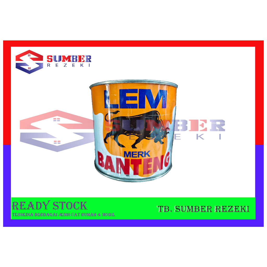 Lem Banteng Kaleng 500 gram Original