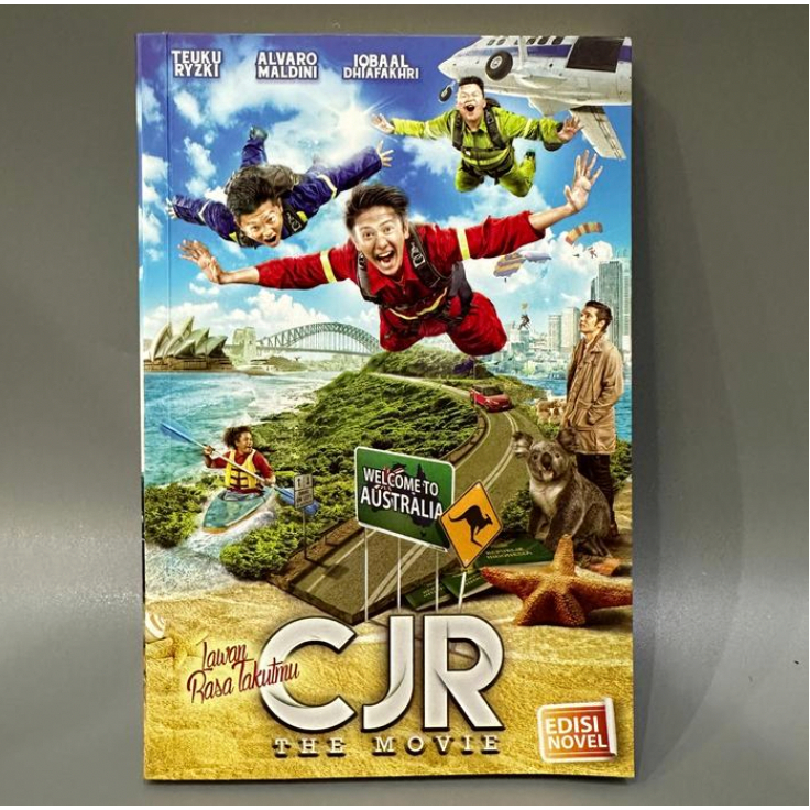 Buku Novel Bekas Remaja CJR The Movie: Lawan Rasa Takutmu