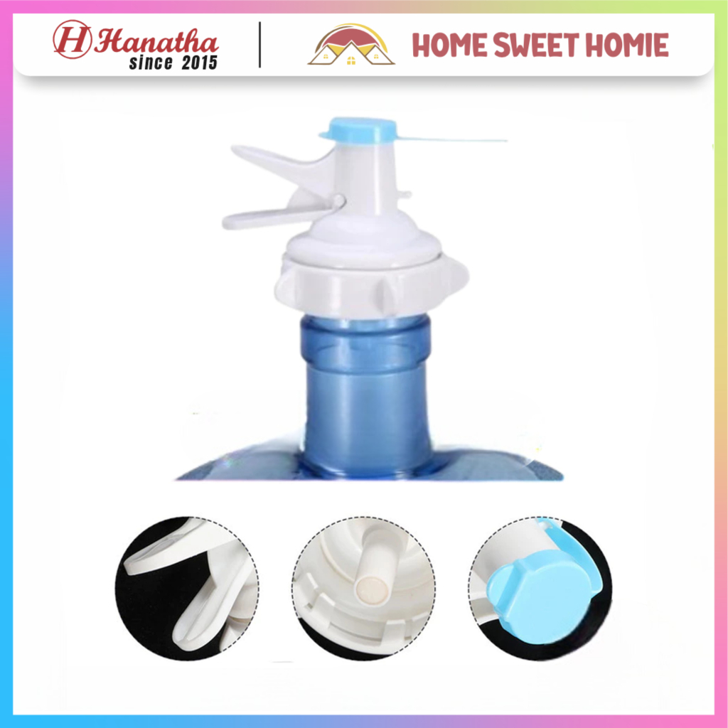 Kran Galon Keran Tutup Galon Aqua air Minum Rak Galon Model Miring Praktis