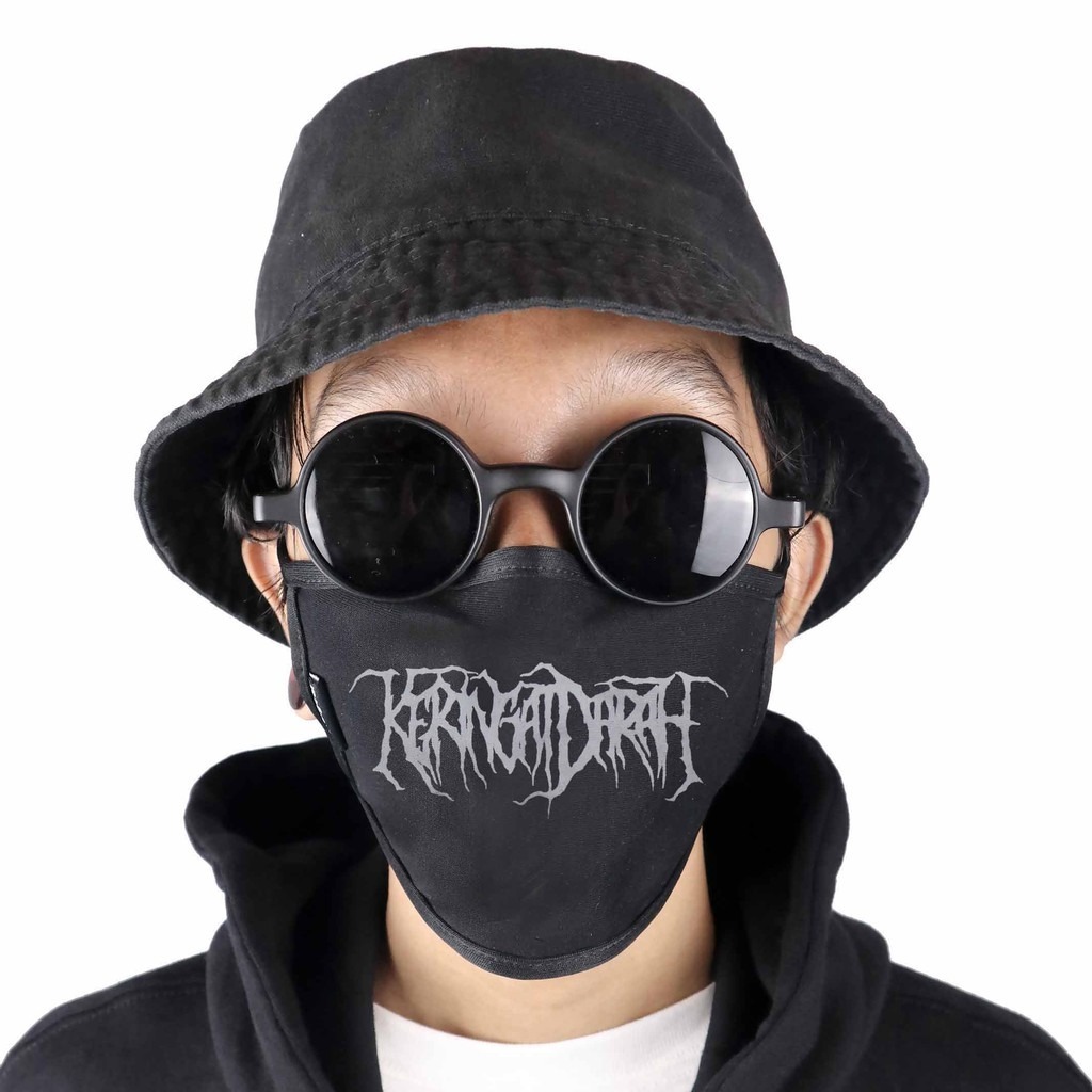 Masker Mulut Keringat Darah - Logo