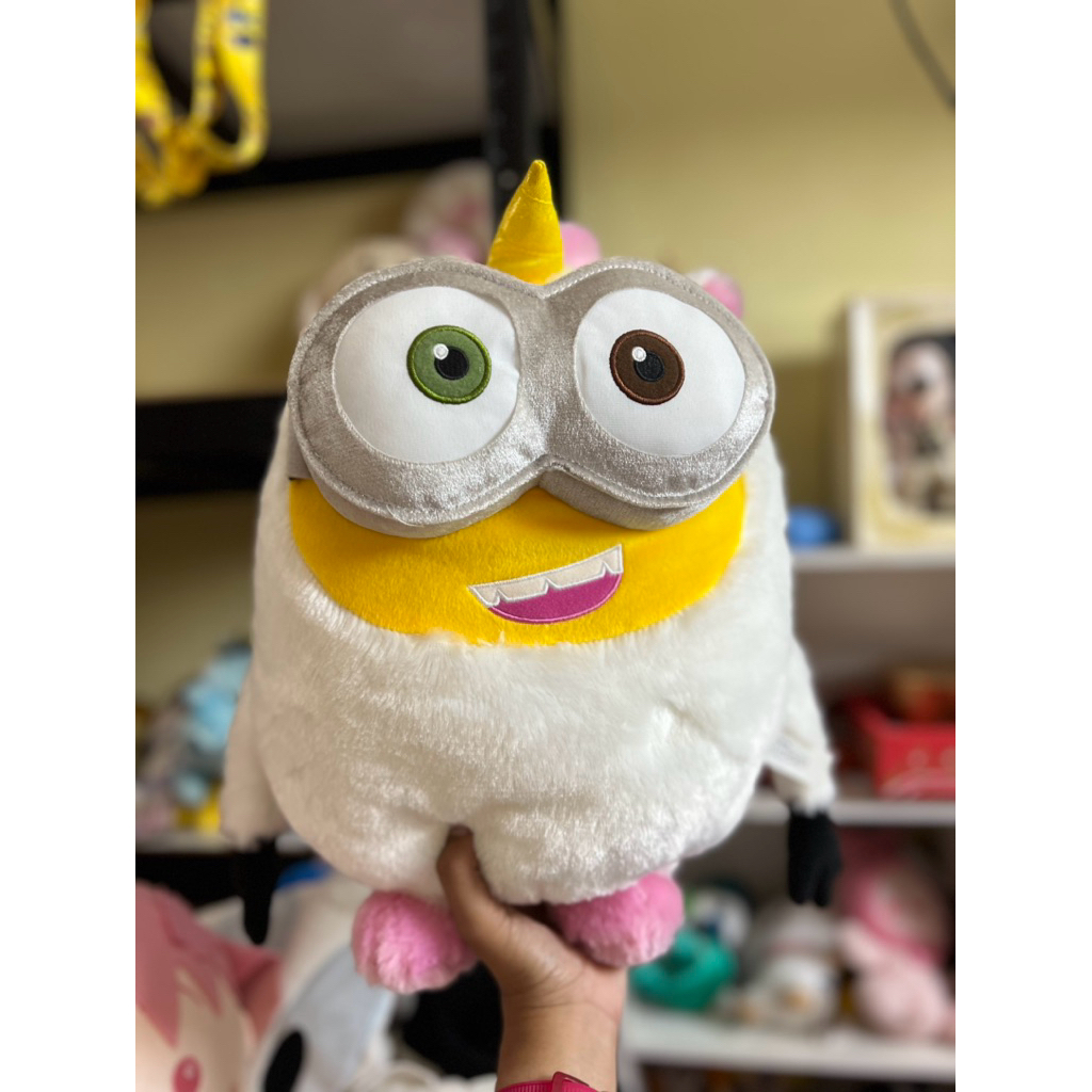 boneka minion bob kostum unicorn berbulu