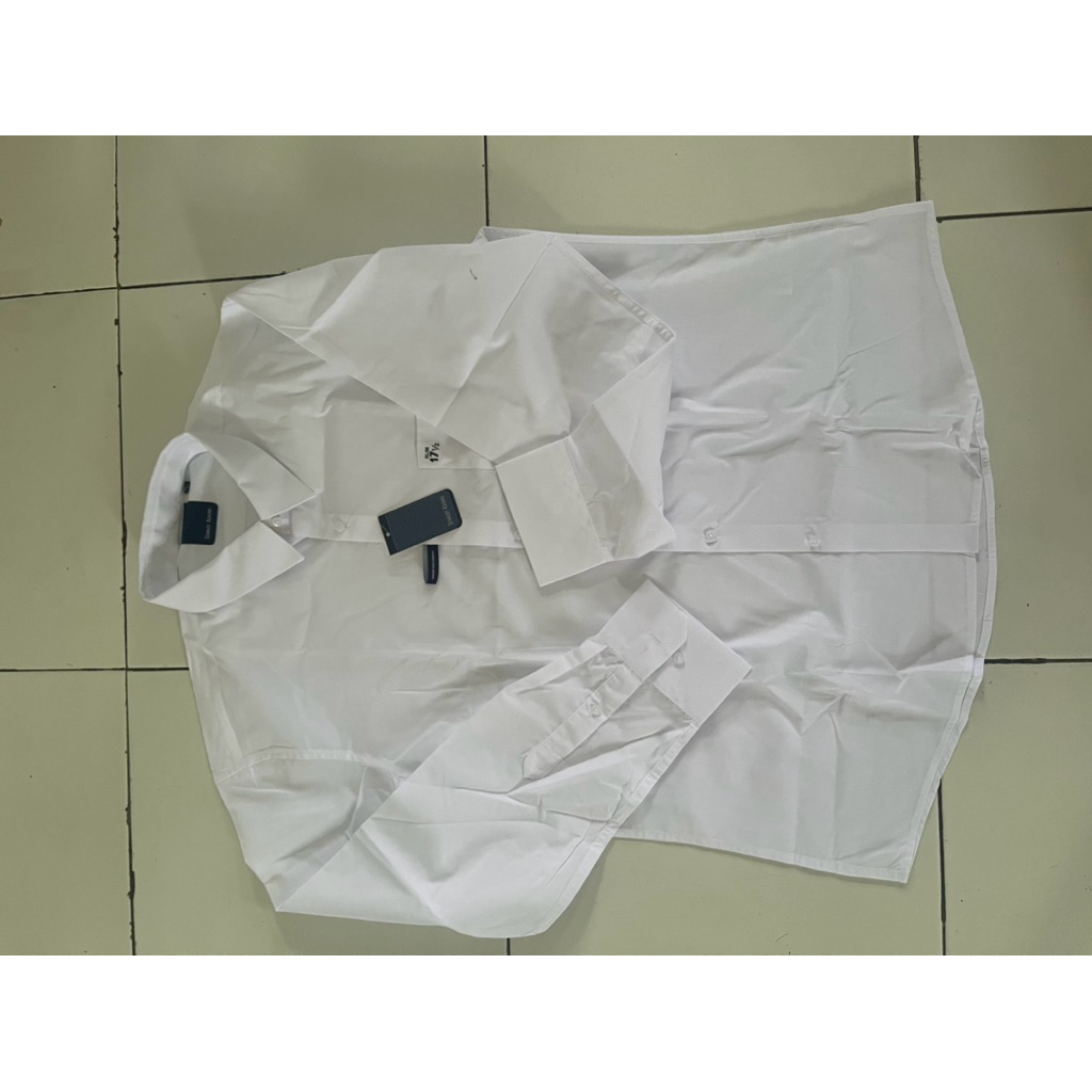 Kemeja Putih Stanley Adams Slim Fit